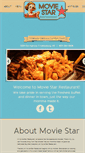 Mobile Screenshot of moviestarrestaurant.com